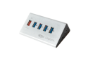 LogiLink 5 Port Hub, USB 3.0 actief (aluminium)