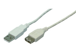 USB 2.0 A --> A 5.00m Verlenging LogiLink
