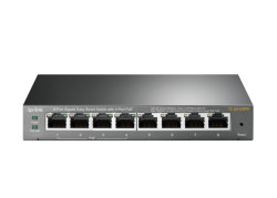 TP-LINK TL-SG108PE Unmanaged Gigabit Ethernet (10/100/1000) Power over Ethernet (PoE) Zwart