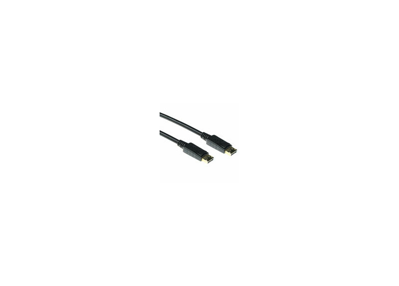 ACT 2 meter DisplayPort cable male - DisplayPort male, power pin 20 niet aangesloten