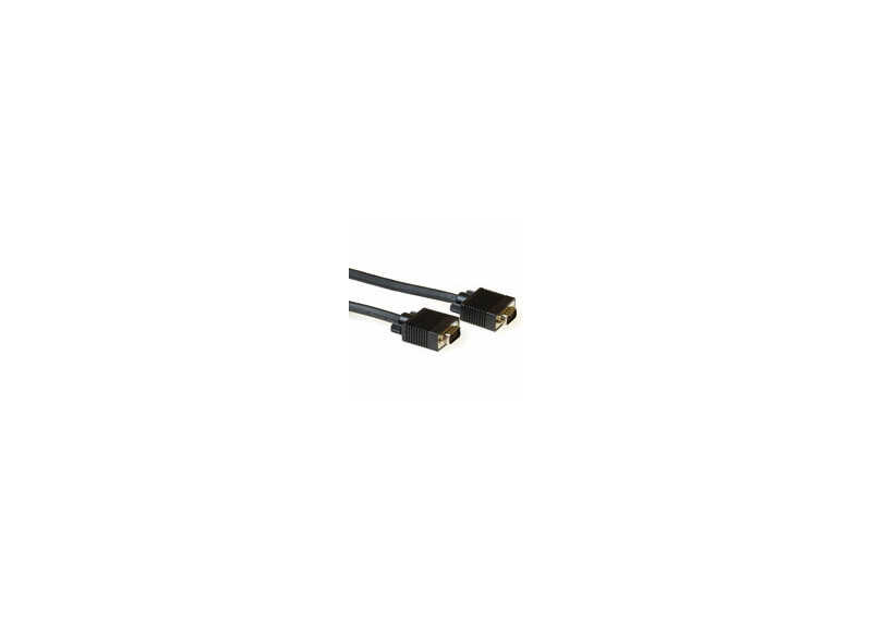 ACT 1,8 meter High Performance VGA kabel male-male zwart