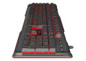 Genesis Rhod 400 - Gaming toetsenbord - US layout - Achtergrondlicht -Zwart