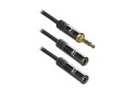 Ewent EW9236 audio kabel 0,15 m 3.5mm 2 x 3.5mm Zwart
