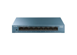 TP-LINK LS108G Unmanaged Gigabit Ethernet (10/100/1000) Blauw