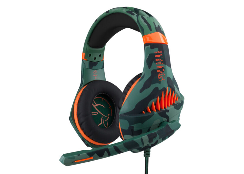 Phobos Warrior gaming headset - Multiformat (PS4/PC/XBOX/Switch) - HD stereogeluid - 3.5 mm jack - Switch OLED