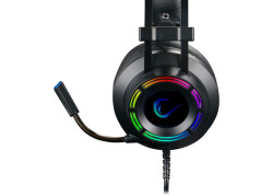 Rampage RM-19 FORTE RGB USB 7,1 - Surround sound Headset met microfoon en LED