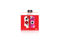 Under Control - Nintendo Switch ii-con Controller stippen rood-wit en roze-wit