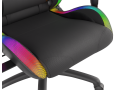 Genesis TRIT 500 - Gaming stoel met RGB verlichting - Zwart