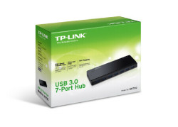 TP-Link 7 Port Hub, USB 3.0 actief zwart