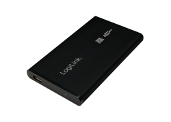 2.5" Logilink Enclosure USB2.0 / SATA / Zwart