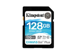 SDXC Card 128GB Kingston U3 V30 Canvas Go! Plus