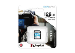 SDXC Card 128GB Kingston U3 V30 Canvas Go! Plus