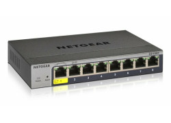 NETGEAR GS108Tv3 Managed L2 Gigabit Ethernet (10/100/1000) Grijs