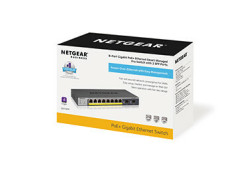 Netgear GS110TP Managed L2/L3/L4 Gigabit Ethernet (10/100/1000) Power over Ethernet (PoE) Grijs