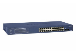 NETGEAR GS724TP Managed L2/L3/L4 Gigabit Ethernet (10/100/1000) Power over Ethernet (PoE) 1U Zwart, Grijs