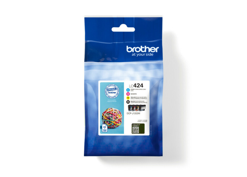 Brother LC-424VAL Value Pack 750 paginaÂ´s(Origineel)