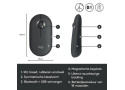 Logitech Pebble M350 Optical USB Zwart Retail Wireless