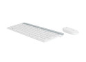 Logitech MK470 toetsenbord Inclusief muis USB QWERTY Engels Wit