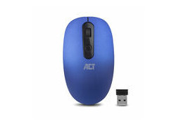 ACT AC5120 muis Ambidextrous RF Draadloos Optisch 1200 DPI blauw