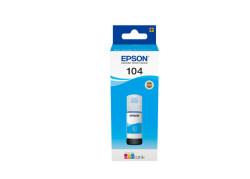 Epson 104 EcoTank Inktfles Cyaan 65,0ml (Origineel)