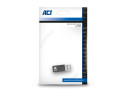 ACT AC7375 tussenstuk voor kabels USB Type-C USB Type-A Grijs