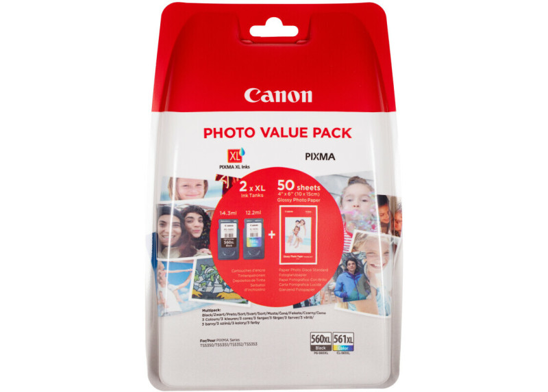 Canon (U) PG-560XL/CL-561XL ValuePack 26,5ml (Origineel