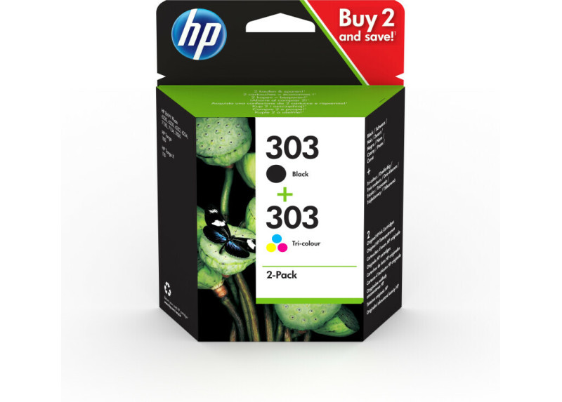 HP No.303 Combo Pack 8ml (Origineel)