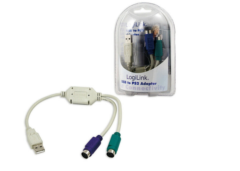 Adapter USB --> 2xPS/2 LogiLink