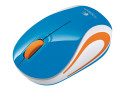 Logitech M187 Optical USB Blauw-Oranje Retail Wireless