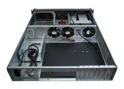 Inter-Tech IPC 2U-2098-SL Rack Zwart