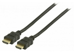 Nedis CVGT34000BK05 video kabel adapter 0,5 m HDMI Type A (Standaard) Zwart