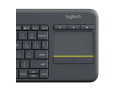 BE KB Logitech K400 Touch Plus Zwart draadloos Retail