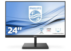 Philips E Line 245E1S/00 LED display 60,5 cm (23.8") 2560 x 1440 Pixels 2K Ultra HD LCD Zwart