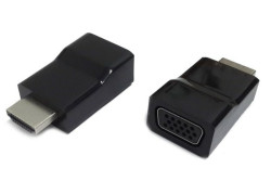 Gembird A-HDMI-VGA-001 tussenstuk voor kabels Zwart