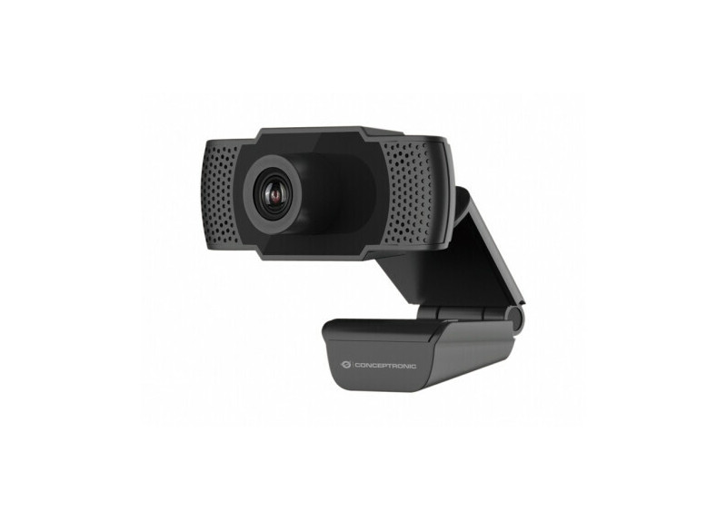 Conceptronic AMDIS webcam 2 MP 1920 x 1080 Pixels USB 2.0 Zwart