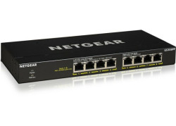 Netgear GS308PP Unmanaged Gigabit Ethernet (10/100/1000) Power over Ethernet (PoE) Zwart