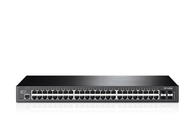 TP-Link TL-SG3452 netwerk-switch Managed L2 Gigabit Ethernet (10/100/1000) Zwart