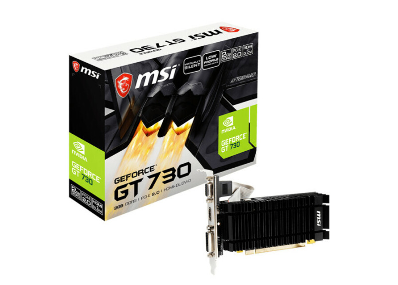 730 MSI GT N730K-2GD3H/LPV1 2GB/HDMI/DVI/Low Profile