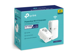TP-Link TL-WPA7617 KIT PowerLine-netwerkadapter 1200 Mbit/s Ethernet LAN Wifi Wit