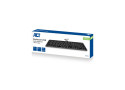 ACT AC5415 toetsenbord USB QWERTY Amerikaans Engels Zwart