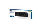 ACT AC5400 toetsenbord USB QWERTY Amerikaans Engels Zwart