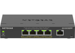 NETGEAR 5-Port Gigabit Ethernet High-Power PoE+ Plus Switch (GS305EPP)