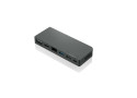 Lenovo 4X90S92381 notebook dock & poortreplicator Bedraad USB 3.2 Gen 1 (3.1 Gen 1) Type-C Grijs