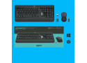 Logitech Advanced MK540 toetsenbord Inclusief muis USB QWERTZ Duits Zwart, Wit