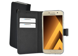 Mobiparts Premium Wallet TPU Case Samsung Galaxy A3 (2017) Black