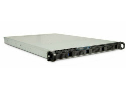 Inter-Tech IPC 1U-1404 Rack Zwart, Roestvrijstaal