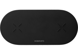 Mobiparts Dual Fast Wireless Charging Pad Black