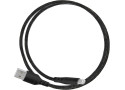 Mobiparts Apple Lightning to USB Braided Cable 2A 1m Black