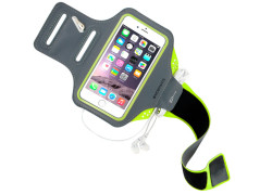 Mobiparts Comfort Fit Sport Armband Apple iPhone 6, iPhone 6S, iPhone 7, iPhone 8 Neon Green