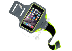 Mobiparts Comfort Fit Sport Armband Apple iPhone 6 Plus, iPhone 6S Plus, iPhone 7 Plus, iPhone 8 Plus Neon Green